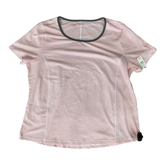 Top Ss By Talbots In Striped Pattern, Size:2X