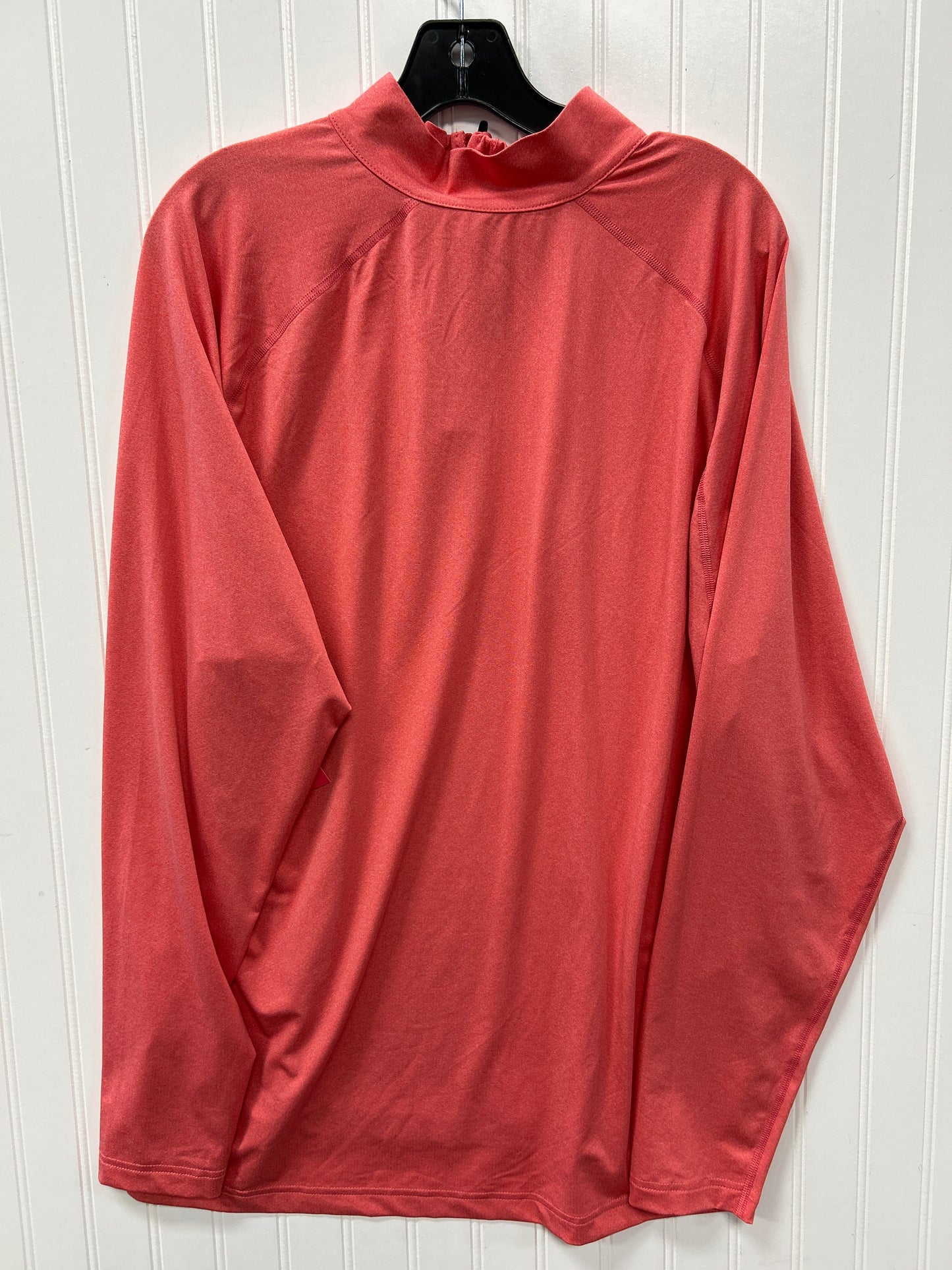 Athletic Top Ls Collar By Nike Apparel In Red, Size:Xl