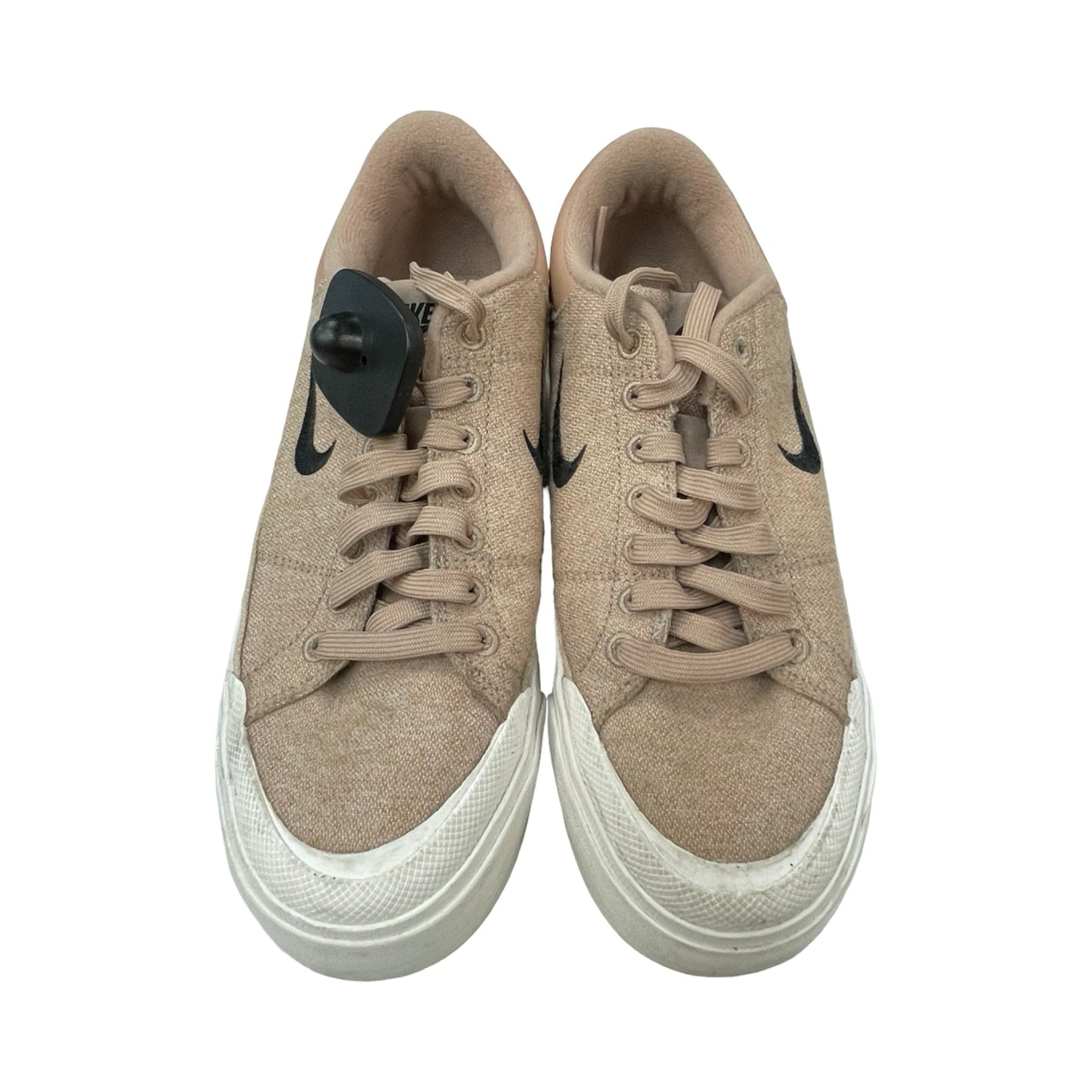 Shoes Sneakers By Nike In Tan & White, Size:8