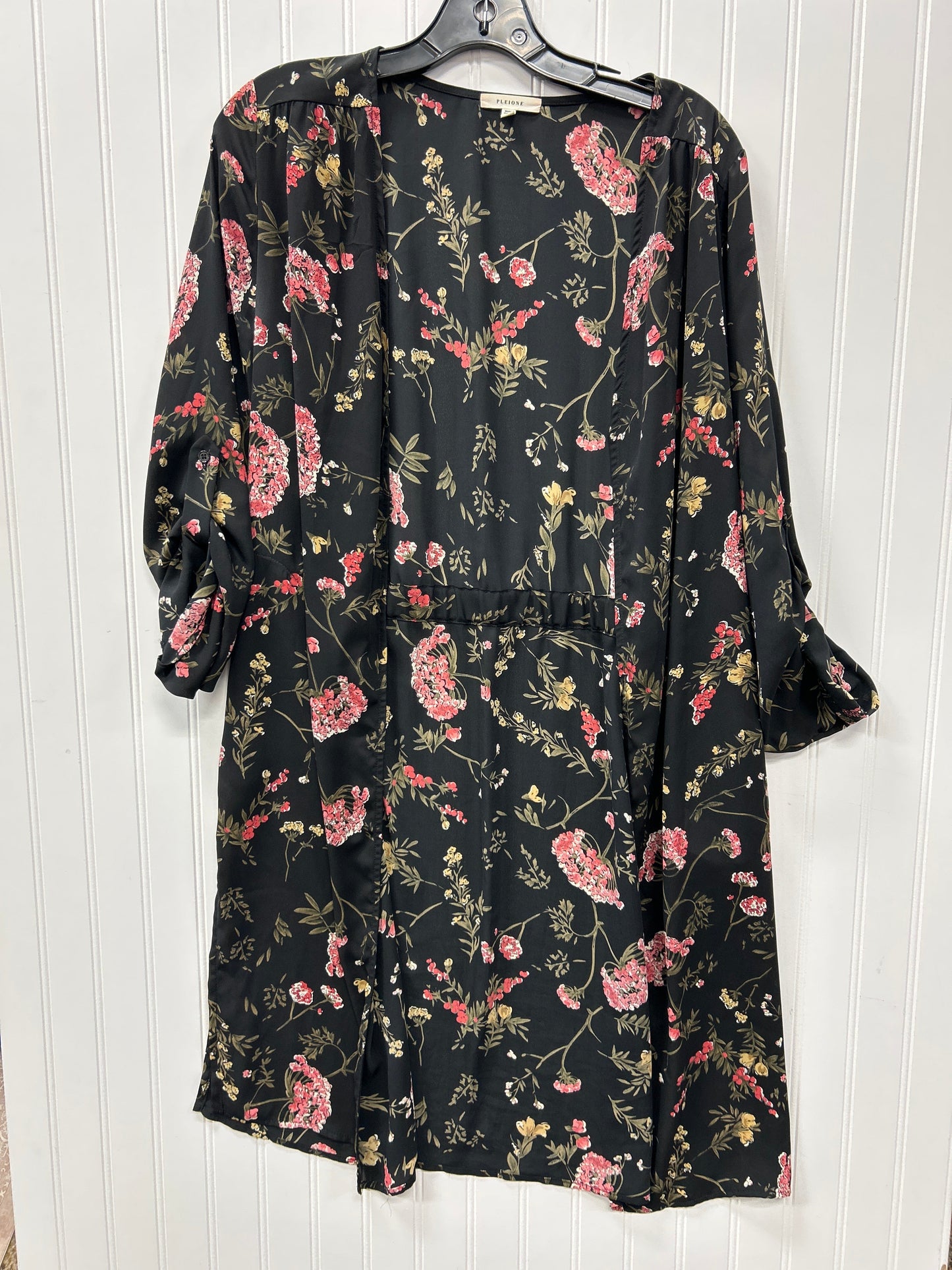 Kimono By Pleione In Black, Size:M