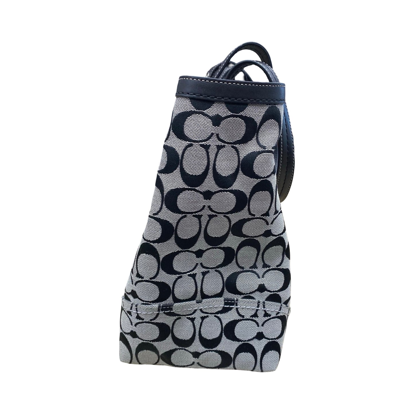 Handbag Designer By Coach In Black, Size:Medium
