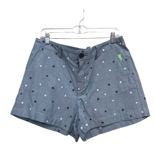 Shorts By Loft In Blue Red & White, Size:12