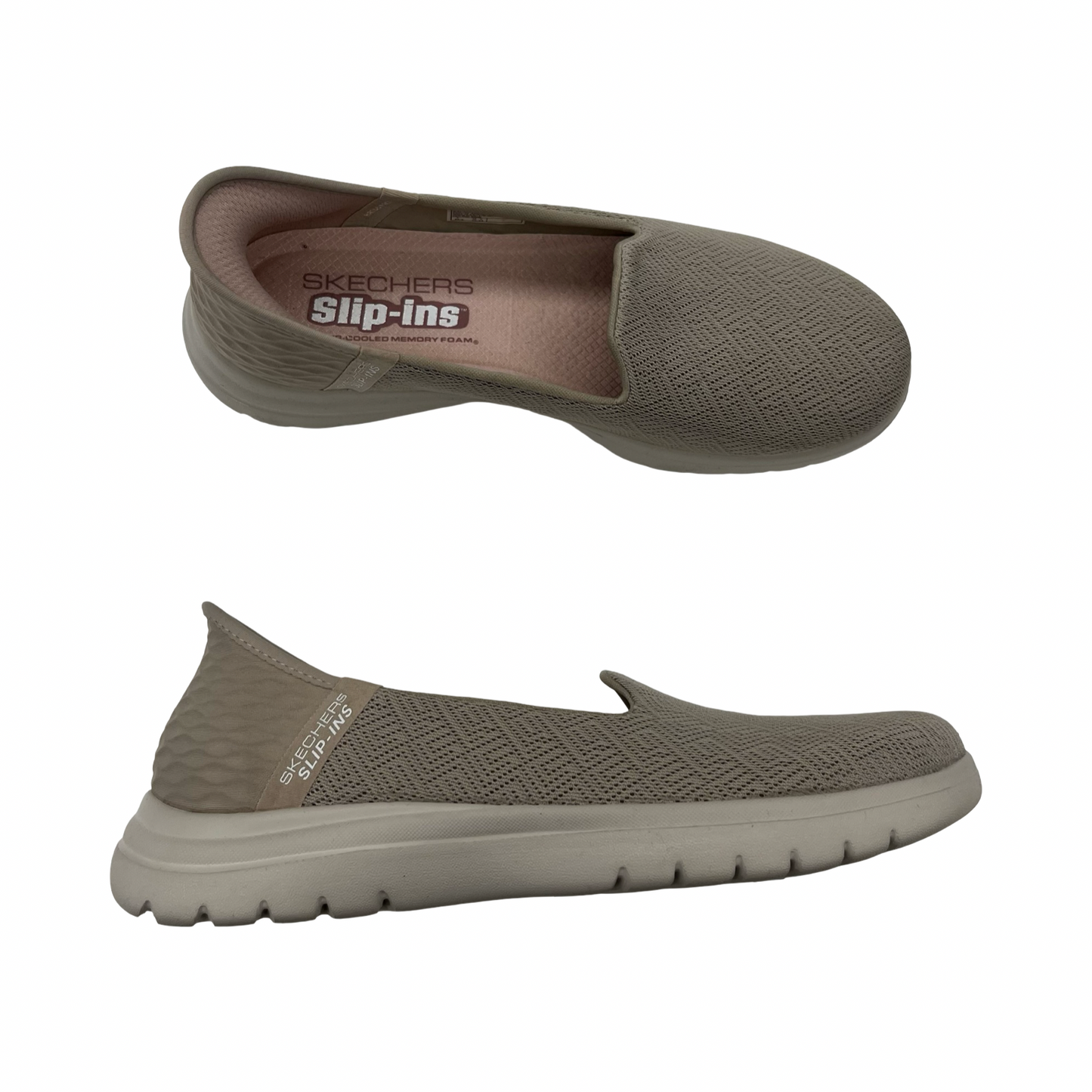 Shoes Sneakers By Skechers In Tan, Size:9