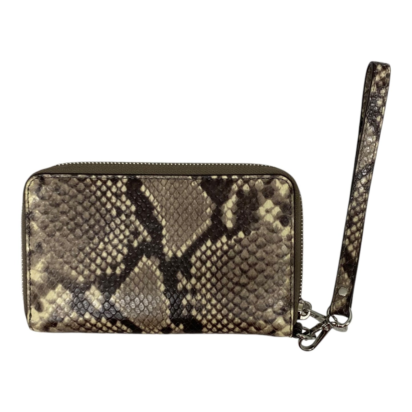 Wristlet Designer By Michael Kors In Snakeskin Print, Size:Medium