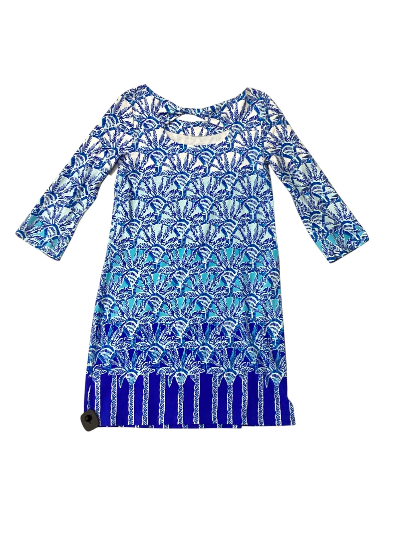 Dress Designer By Lilly Pulitzer In Blue, Size:S