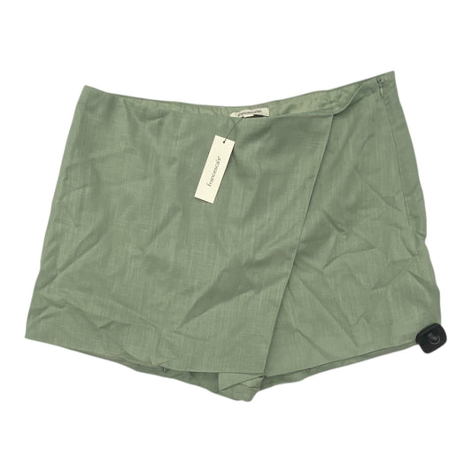 Skort By Francesca’S In Green, Size:Xl