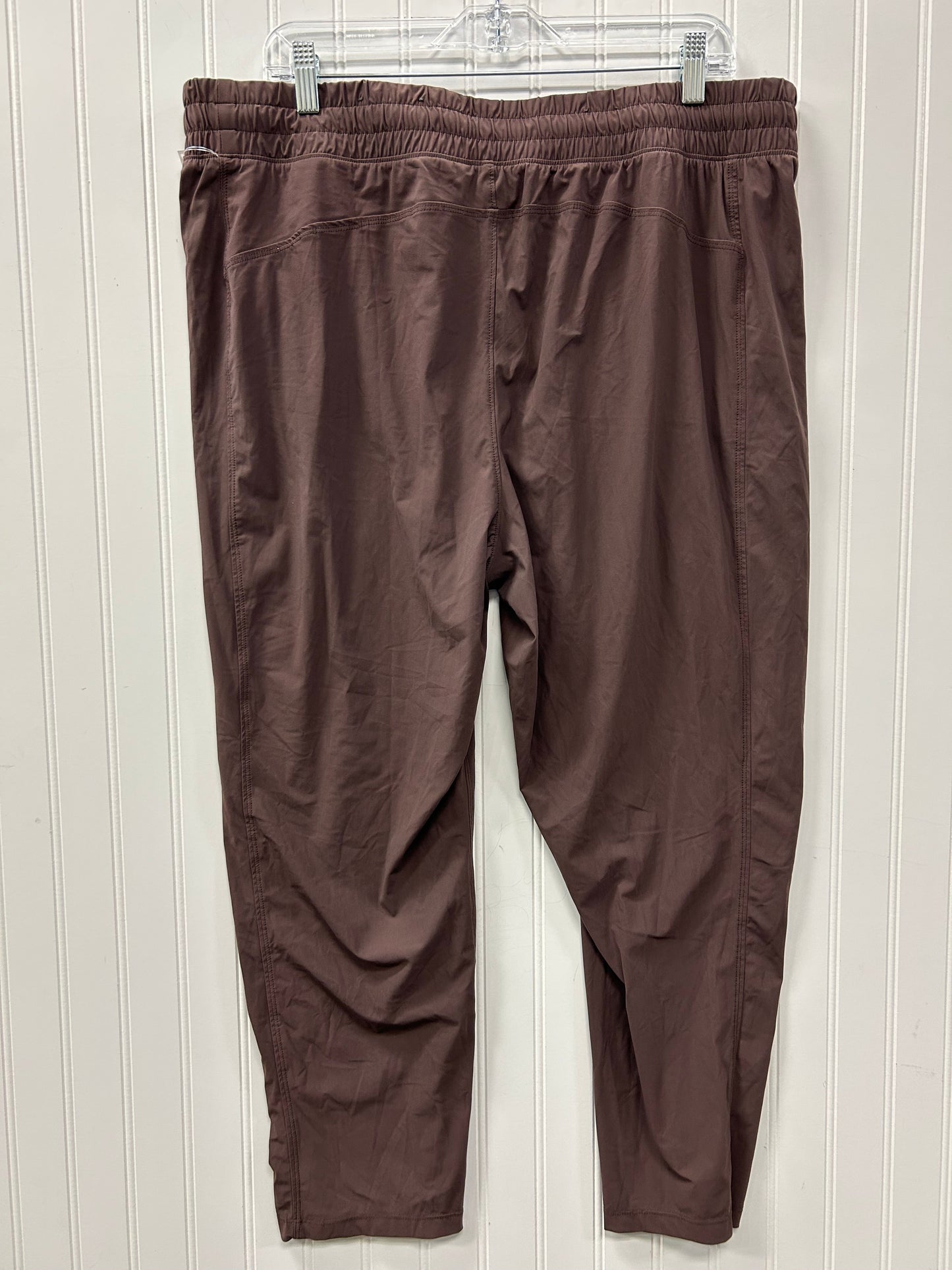 Athletic Pants By Flx In Bronze, Size:1X