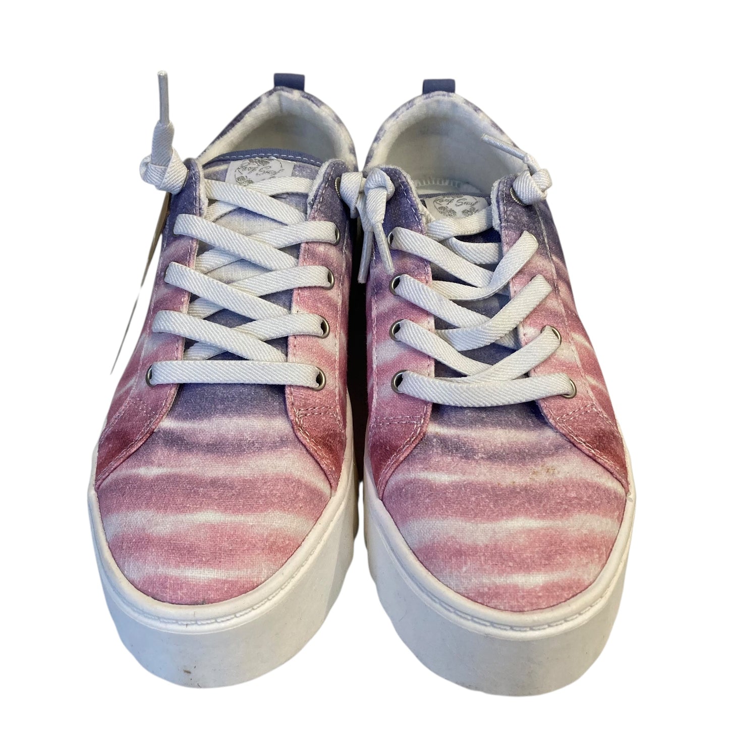 Shoes Flats By Roxy In Pink & Purple, Size:9