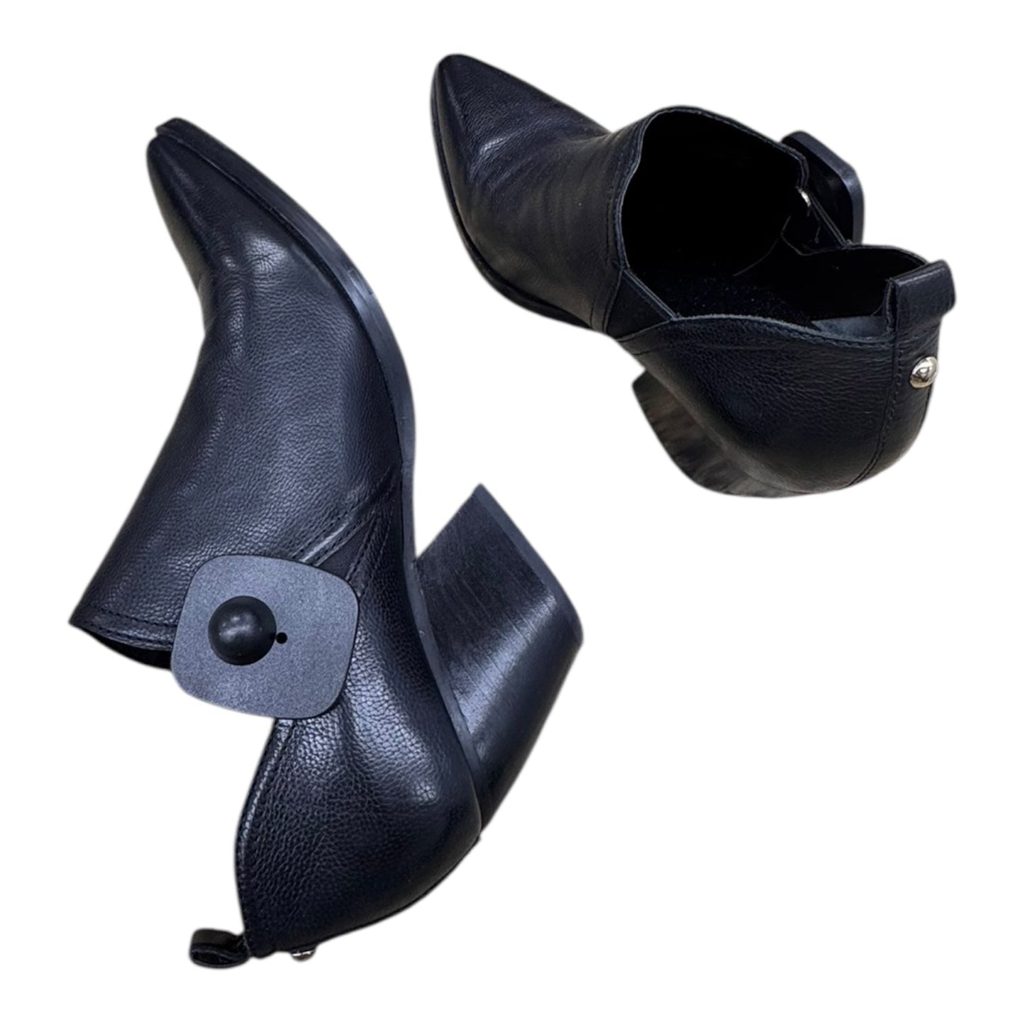 Boots Ankle Heels By Marc Fisher In Black, Size:7.5