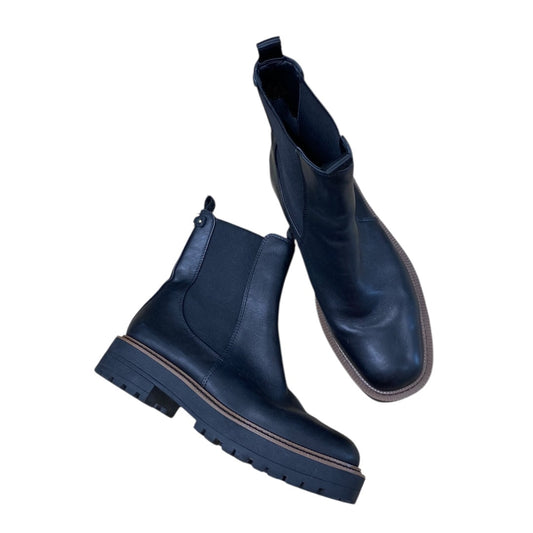 Boots Ankle Heels By Sam Edelman In Black, Size:8