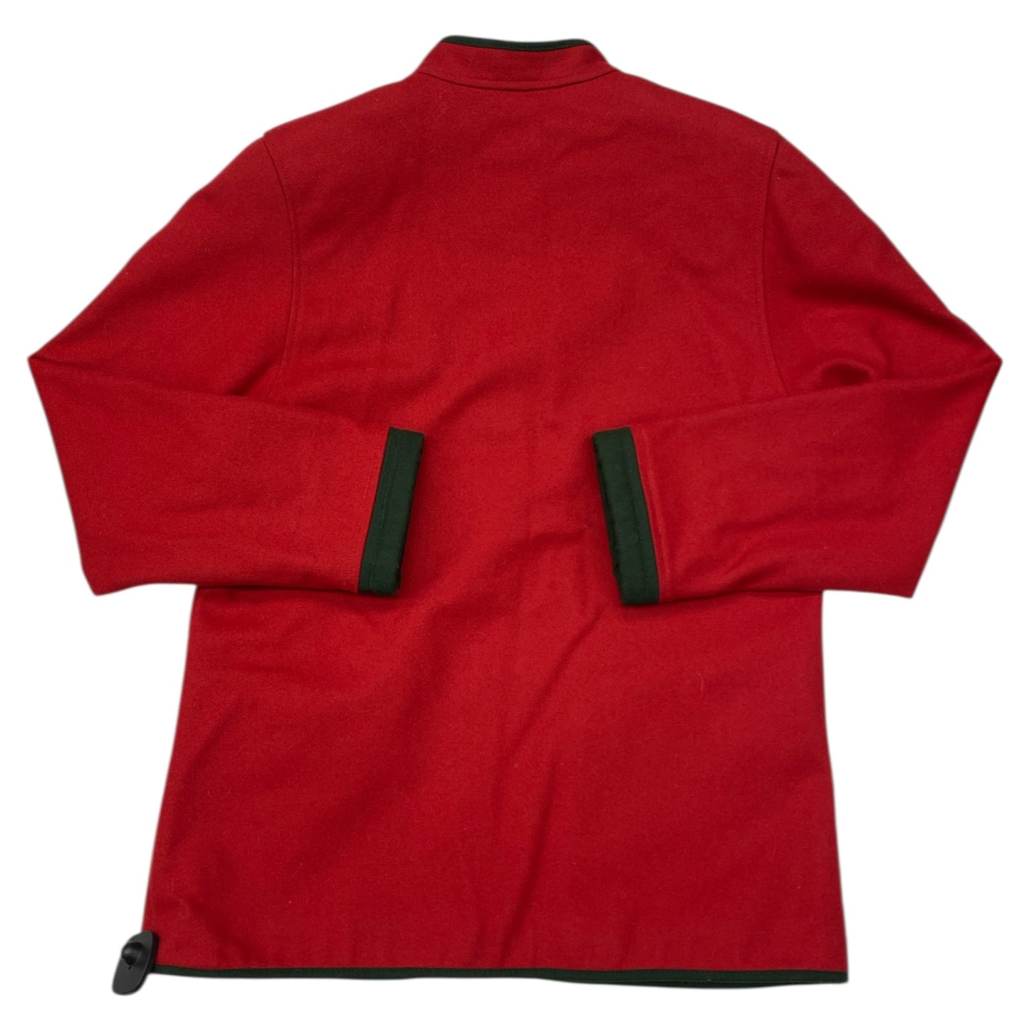 Coat Designer By In Green & Red, Size:S