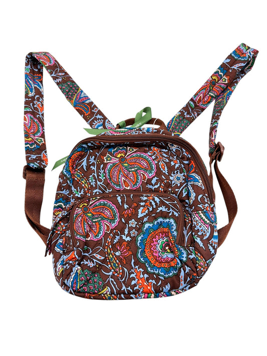 Backpack By Vera Bradley In Brown, Size:Small
