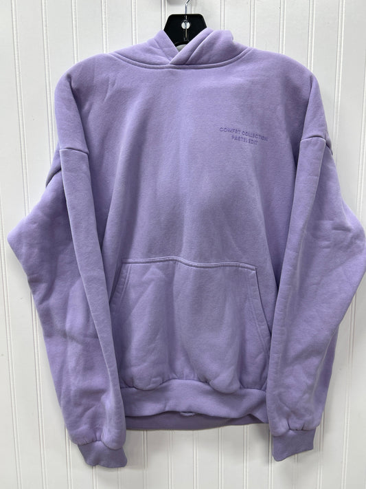 Sweatshirt Hoodie By Cmb In Purple, Size:S