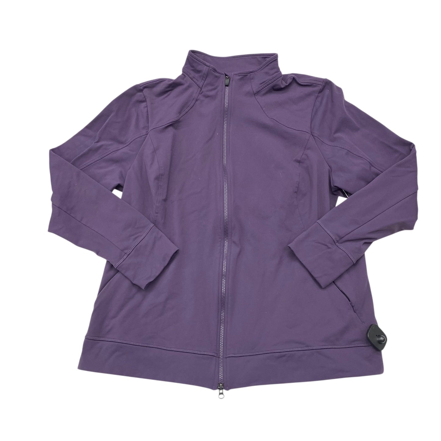 Athletic Jacket By Duluth Trading In Purple, Size:2X