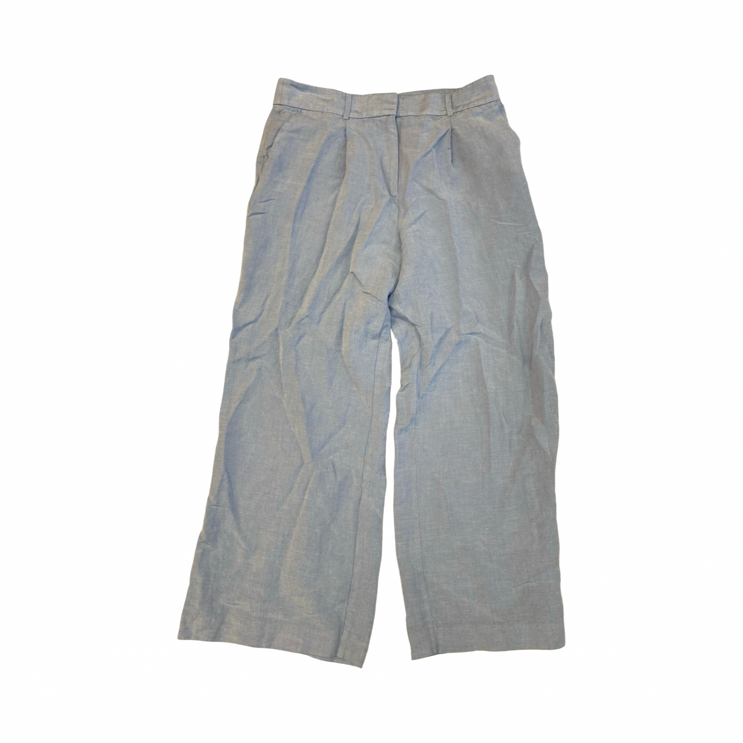 Pants Linen By Loft In Blue, Size:10