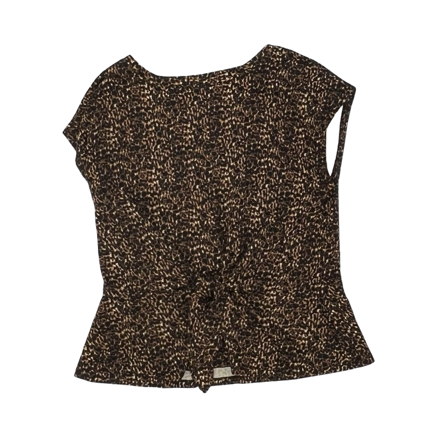 Top Ss By Talbots In Leopard Print, Size:Lp