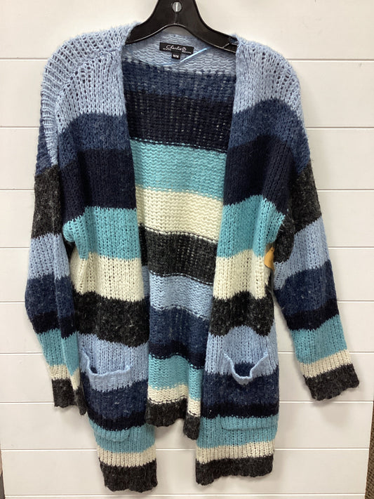 Sweater Cardigan By Charlie B In Blue, Size:M