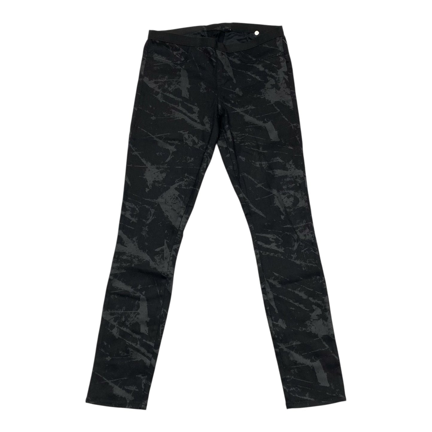 Pants Designer By Helmut Lang In Black & Grey, Size:6