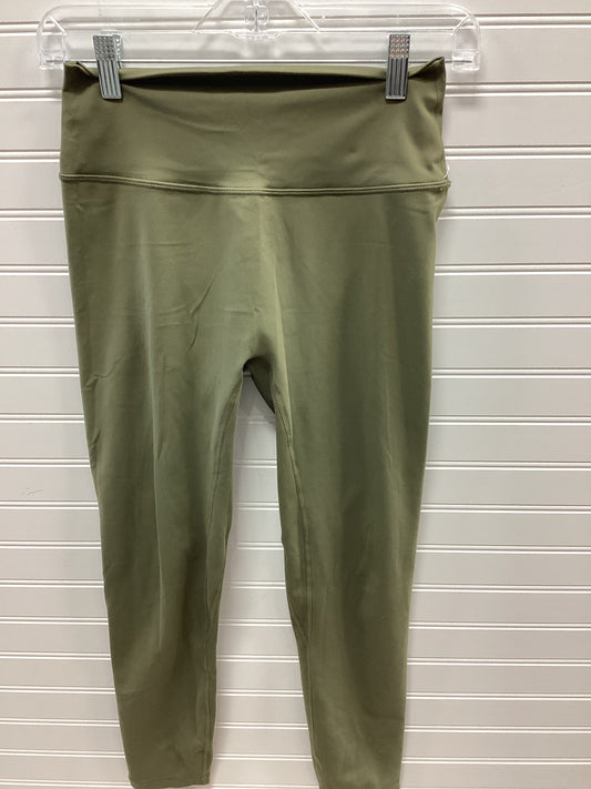 Athletic Leggings By Zyia In Green, Size:S