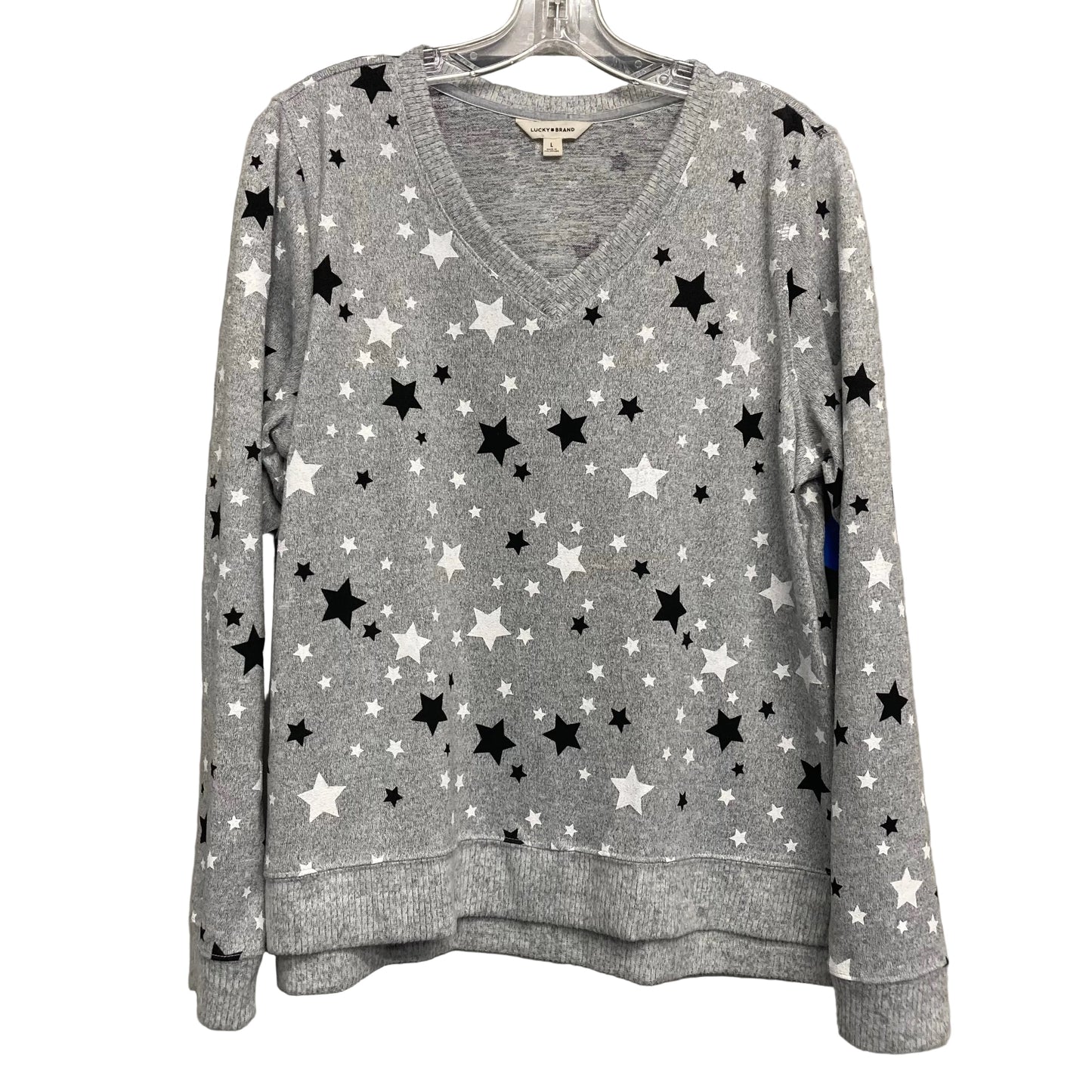 Top Ls By Lucky Brand In Grey, Size:L