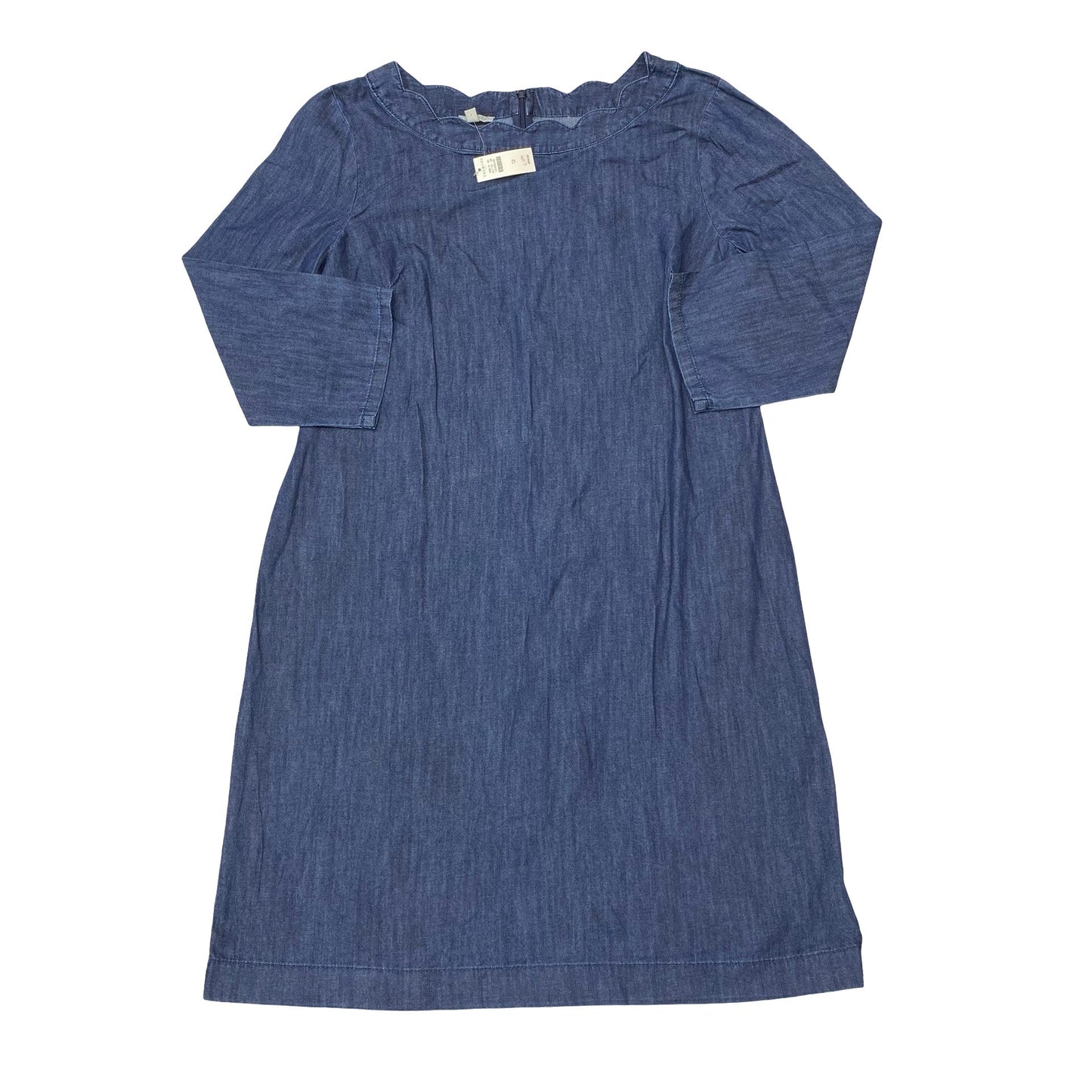 Dress Casual Midi By Talbots In Blue, Size:12
