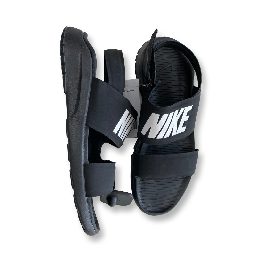Sandals Flats By Nike In Black, Size:9