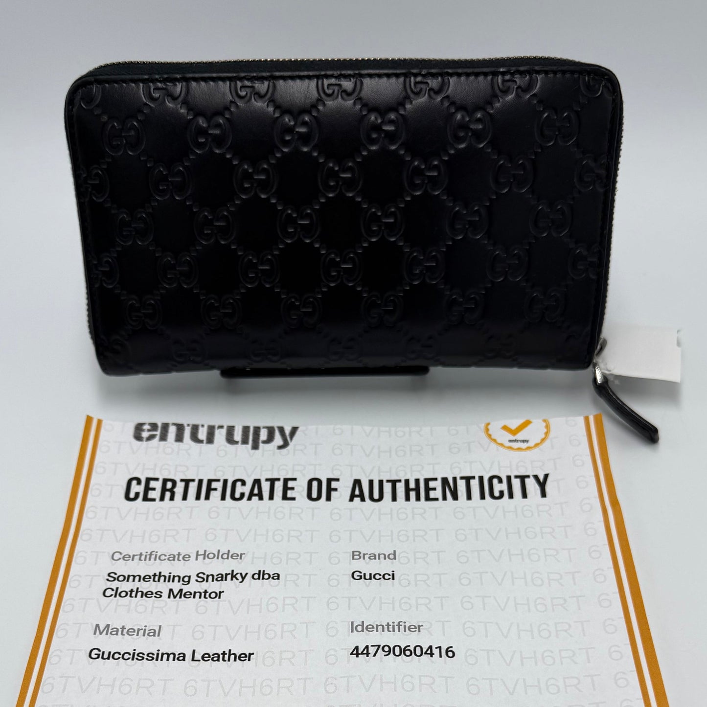 Gucci GG Guccisima Zip Around Luxury Wallet