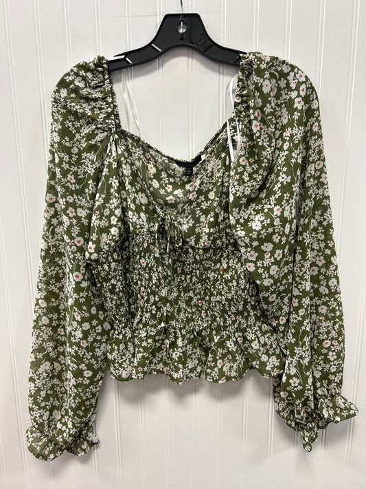 Top Ls By Cmc In Green, Size:Xl