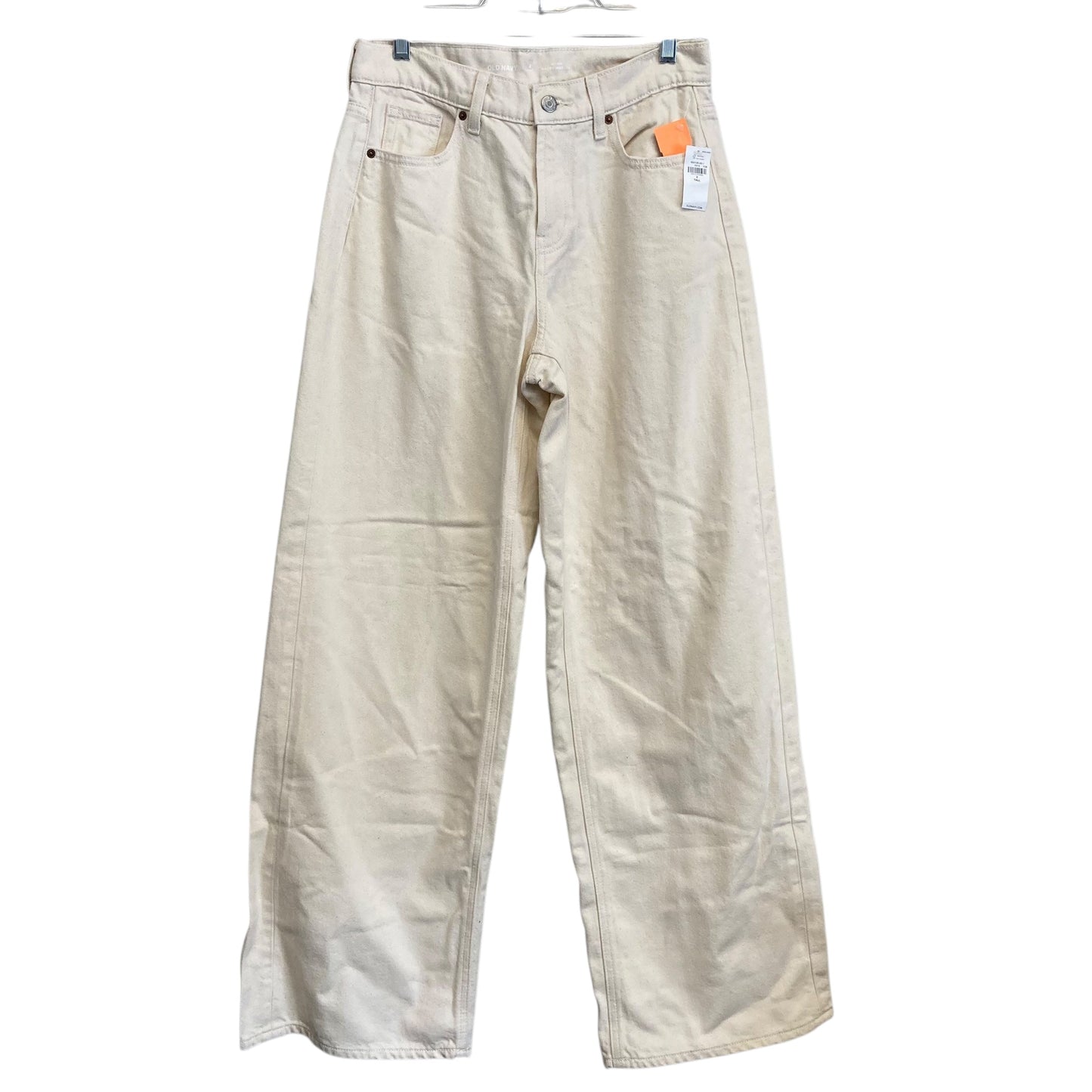 Pants Wide Leg By Old Navy In Beige, Size:2
