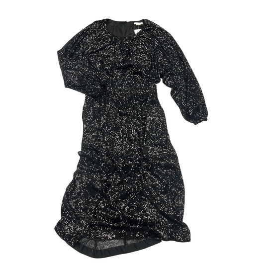 Dress Casual Maxi By H&M In Black, Size:L