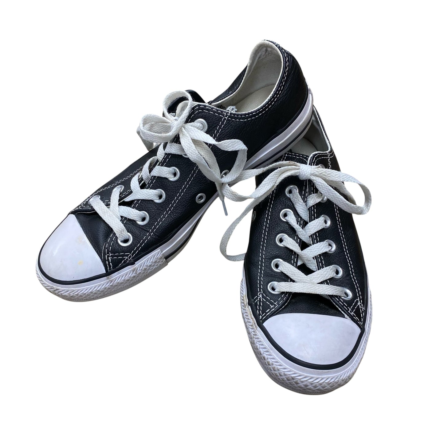 Shoes Sneakers By Converse In Black & White, Size:8