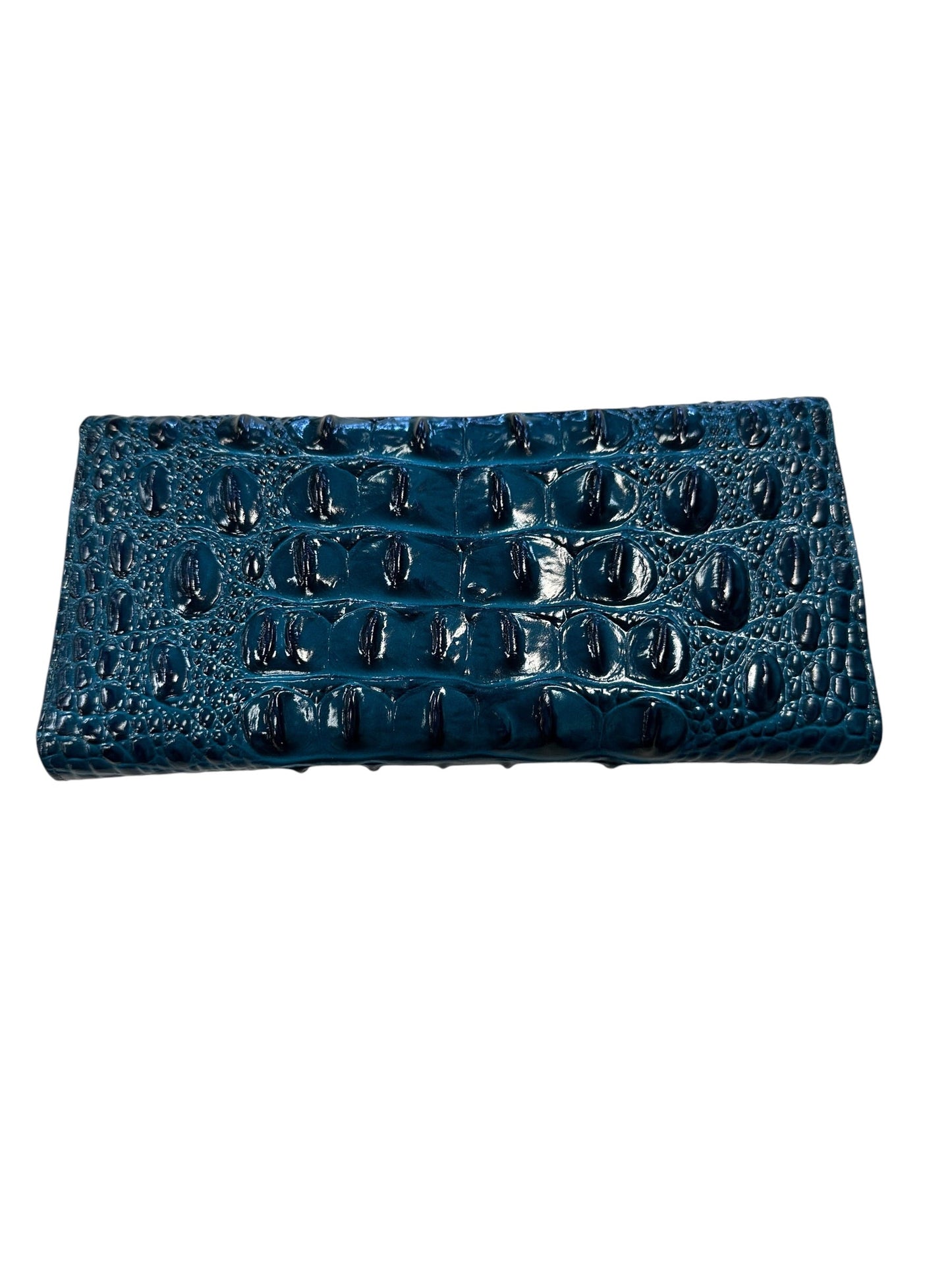 Wallet Designer By Brahmin In Teal, Size:Large