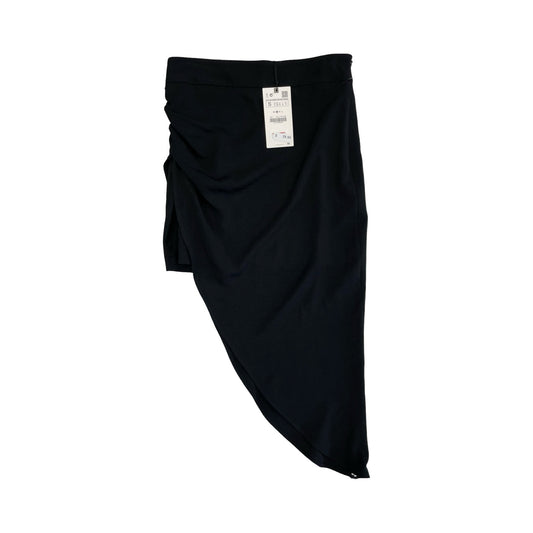 Skirt Midi By Zara In Black, Size:S