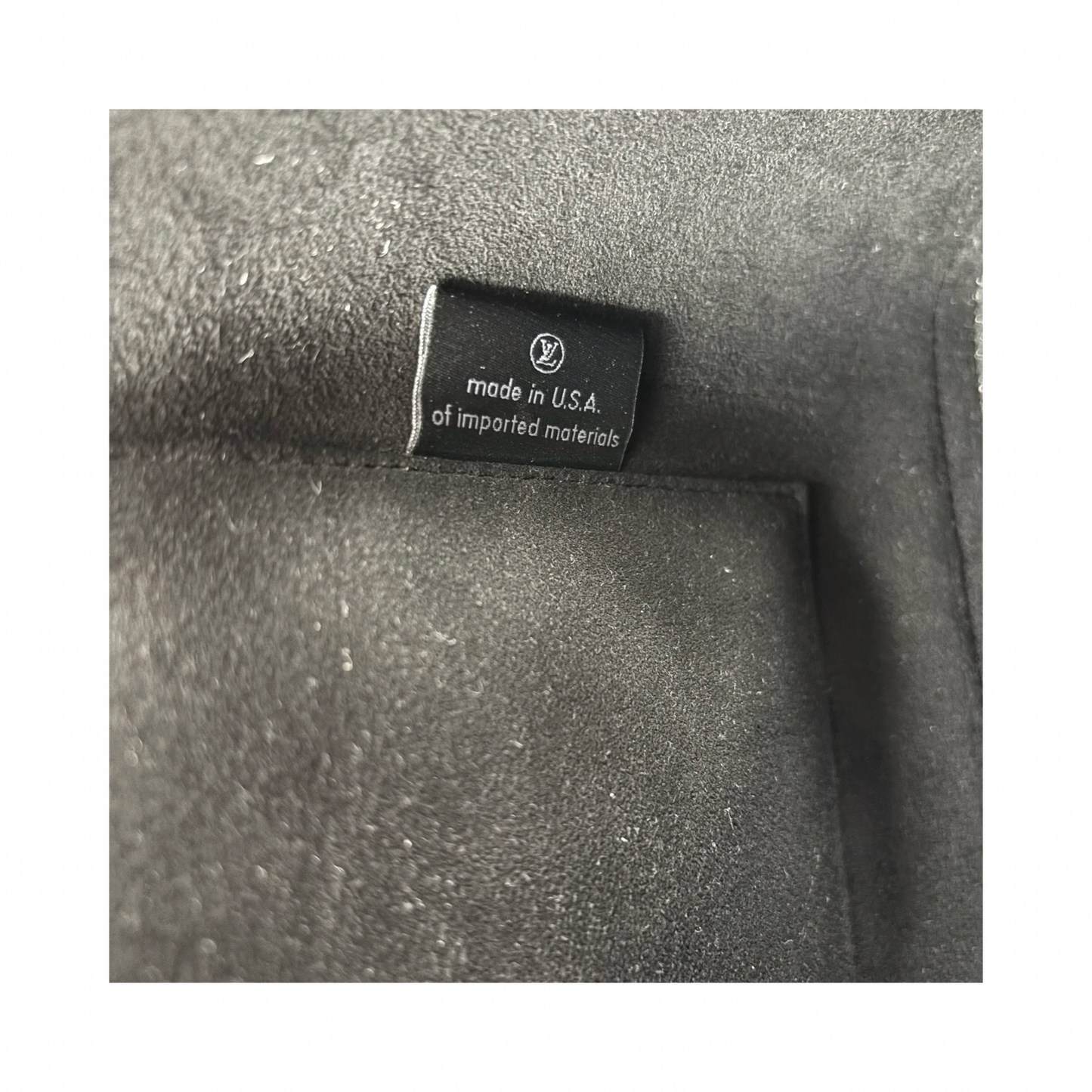 Handbag Luxury Designer By Louis Vuitton In Black, Size:Large