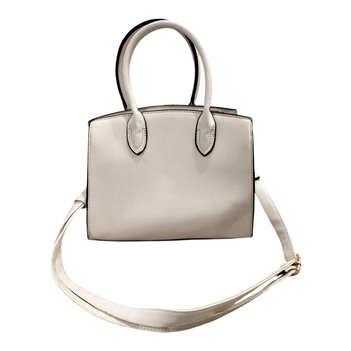 Handbag By Justfab In White, Size:Medium