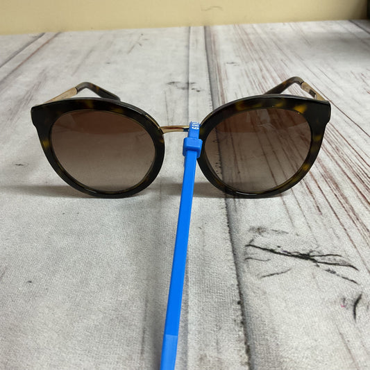 Sunglasses Luxury Designer By Dolce And Gabbana In Tortoise Shell Print