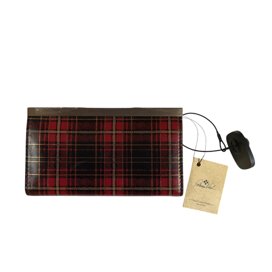 Wallet Designer By Patricia Nash In Black & Red, Size:Medium
