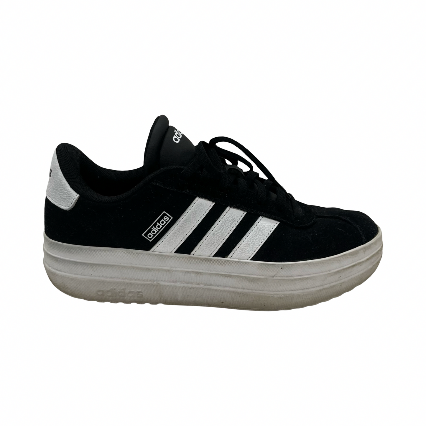 Shoes Sneakers Platform By Adidas In Black & White, Size:8.5
