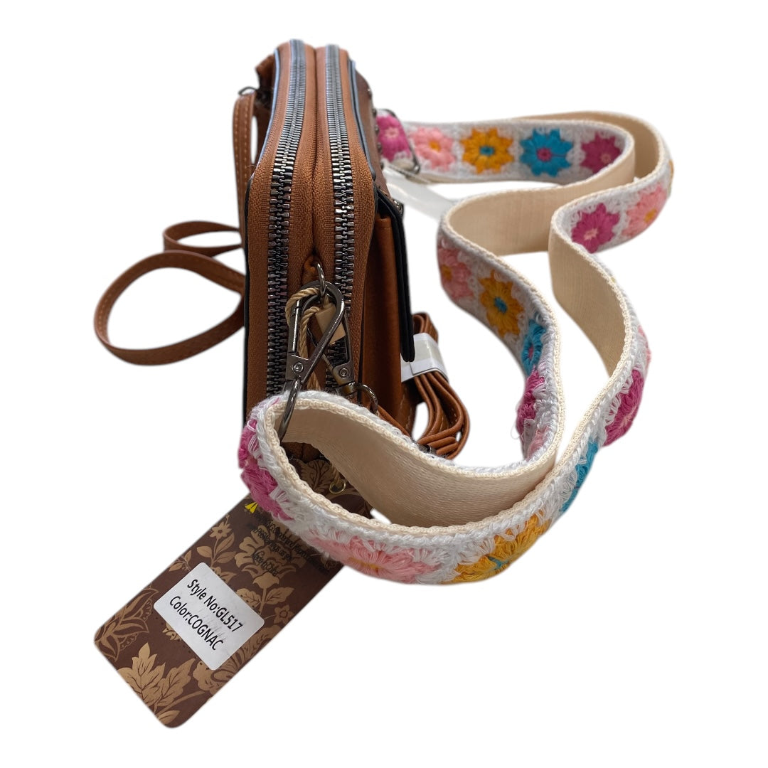 Handbag By SAM + HADLEY In Brown, Size:Small