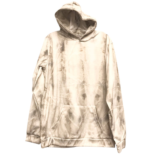 Sweatshirt Hoodie In Beige, Size:Xl