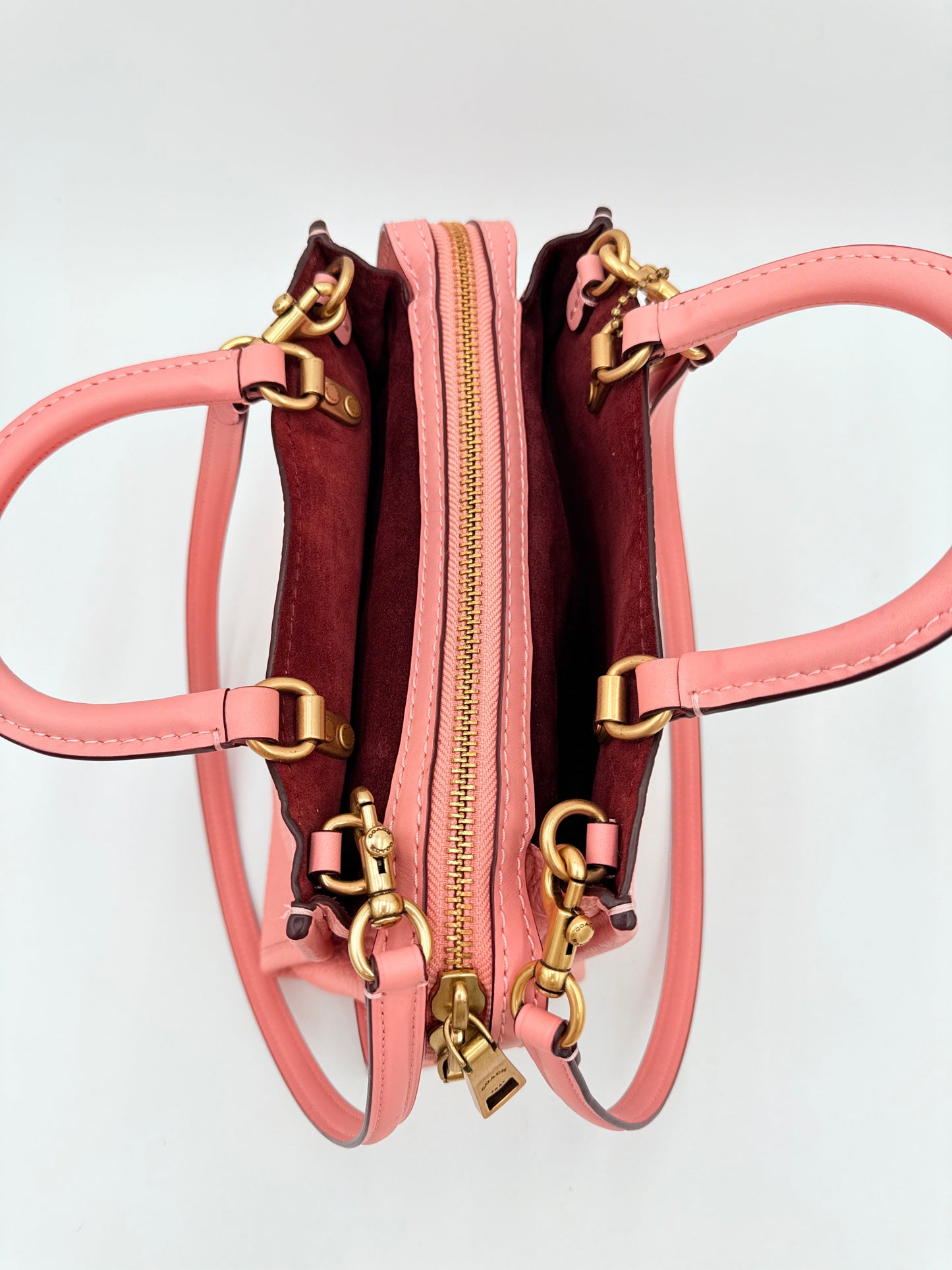 Handbag Designer By Coach, Size: Small