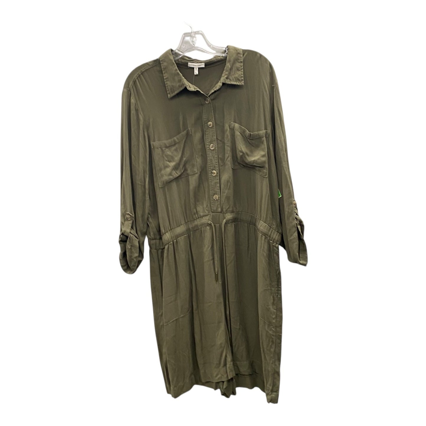 Dress Casual Midi By Maurices In Green, Size:Xl