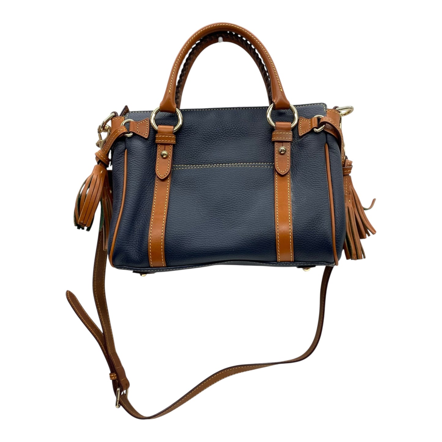 Handbag Designer By Dooney And Bourke In Navy, Size:Medium