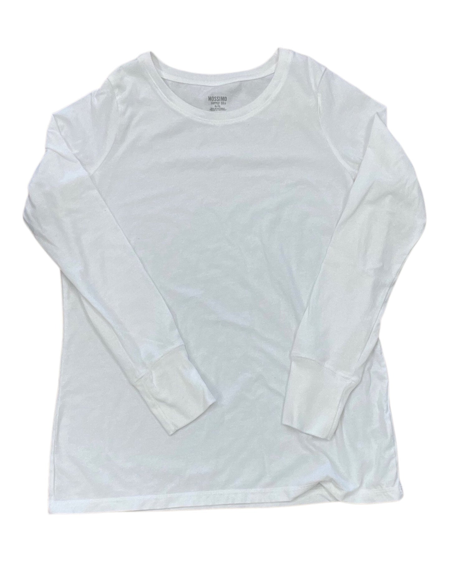 Top Ls By Mossimo In White, Size:Xl