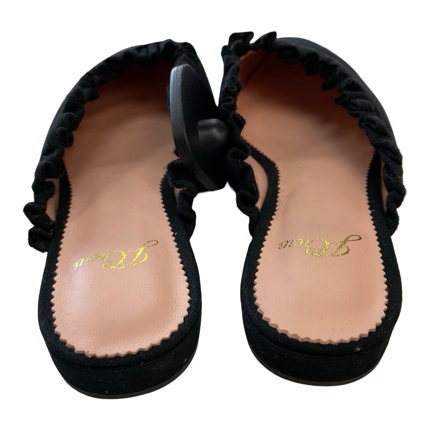 Shoes Flats By J. Crew In Black, Size:5