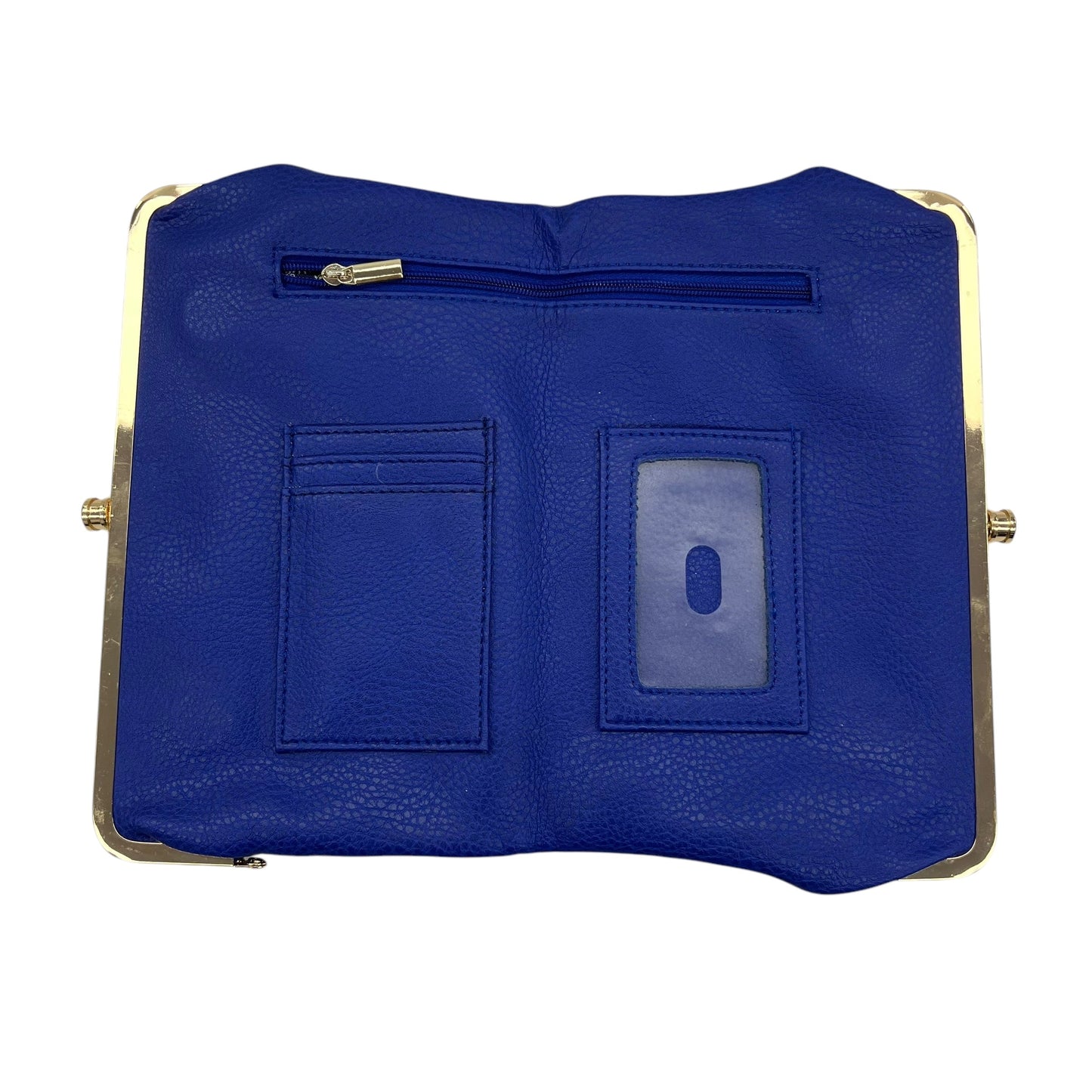 Wallet By Clothes Mentor In Blue, Size:Large