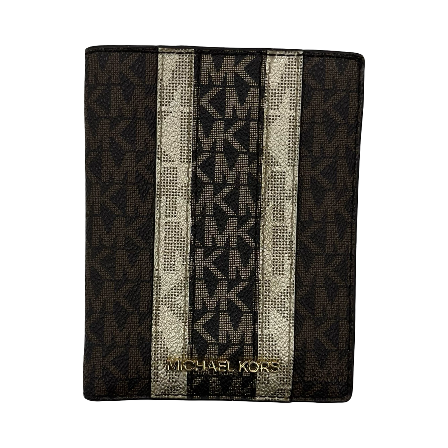 Wallet Designer By Michael Kors In Brown, Size:Medium