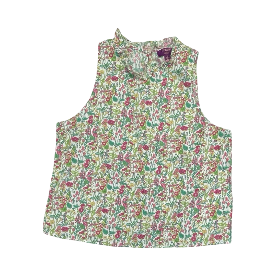 Top Sleeveless By J. Crew In Multi, Size:M