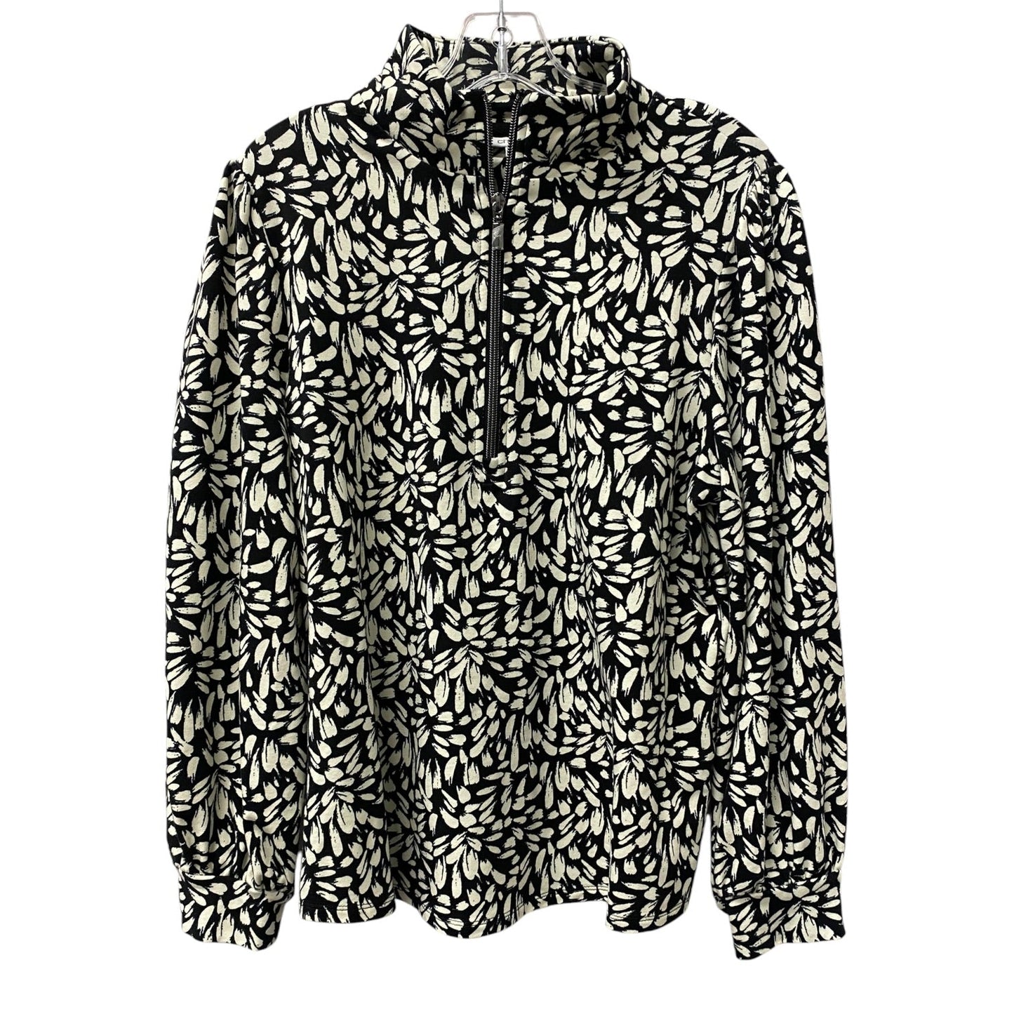 Top Ls By Chicos In Black & White, Size:L