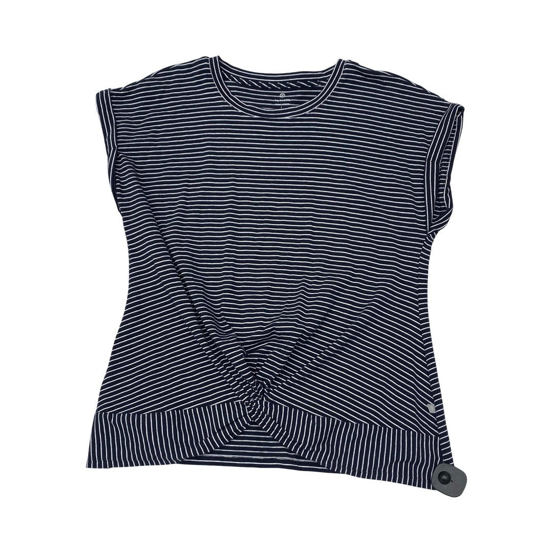 Top Ss By Talbots In Striped Pattern, Size:L